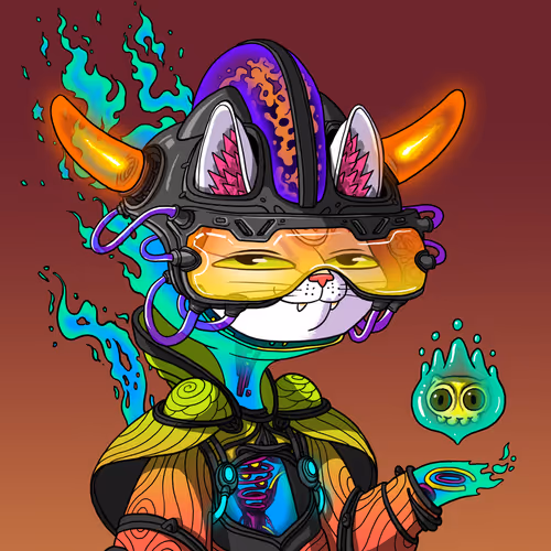 Alien Cat #10250