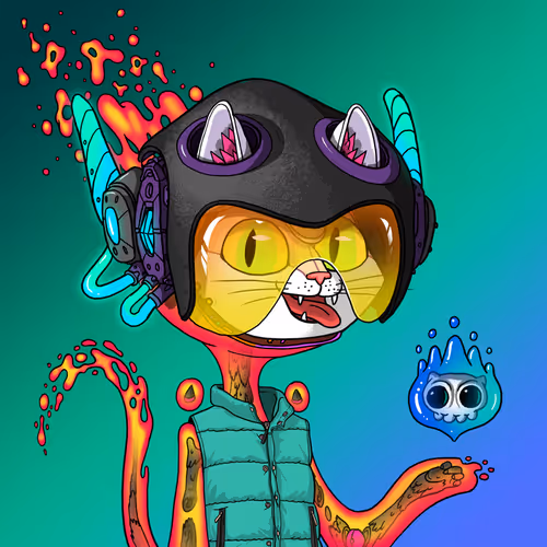 Alien Cat #4166