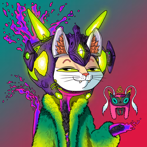Alien Cat #2112