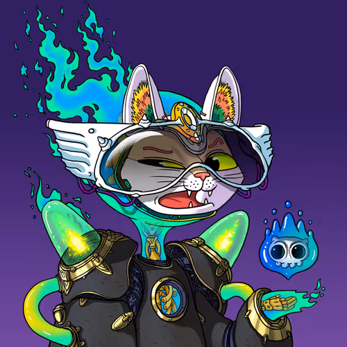 Alien Cat #8399