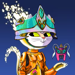 Alien Cat #2154