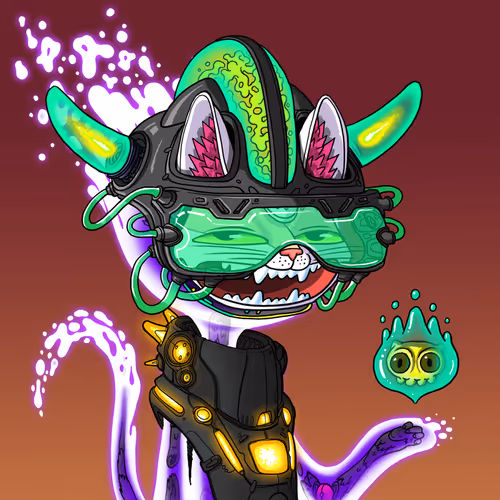 Alien Cat #5423