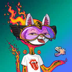 Alien Cat #1983