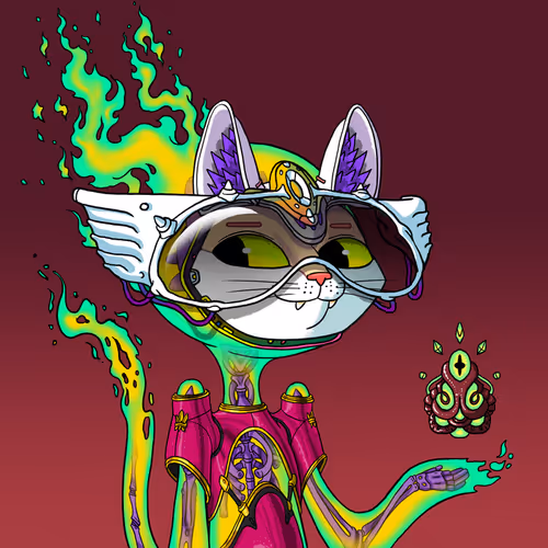 Alien Cat #1828