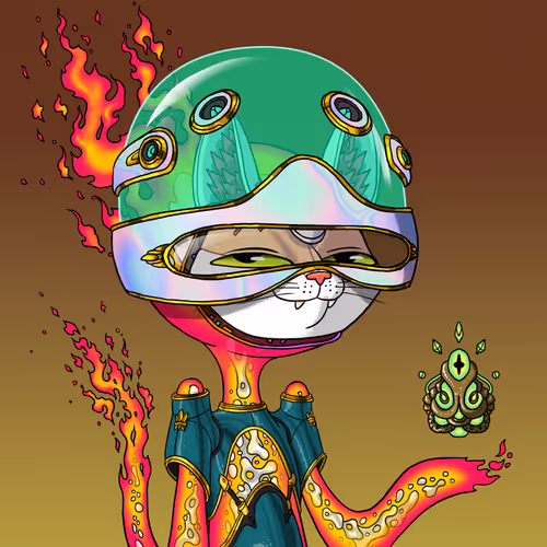 Alien Cat #6047