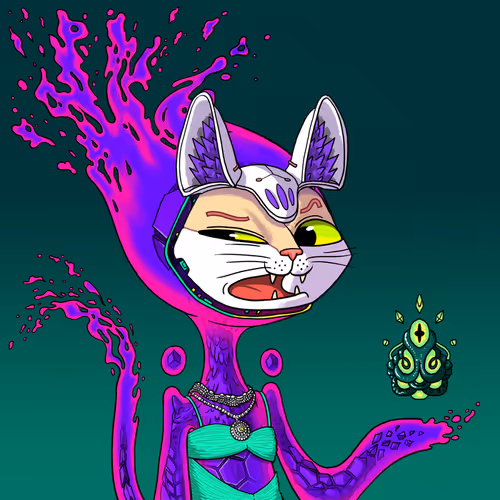 Alien Cat #8742