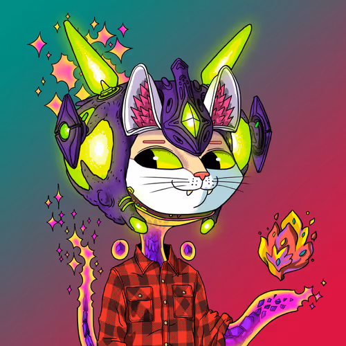 Alien Cat #3289