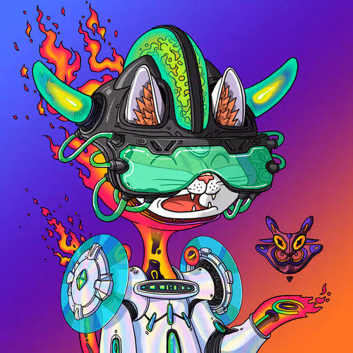 Alien Cat #8662