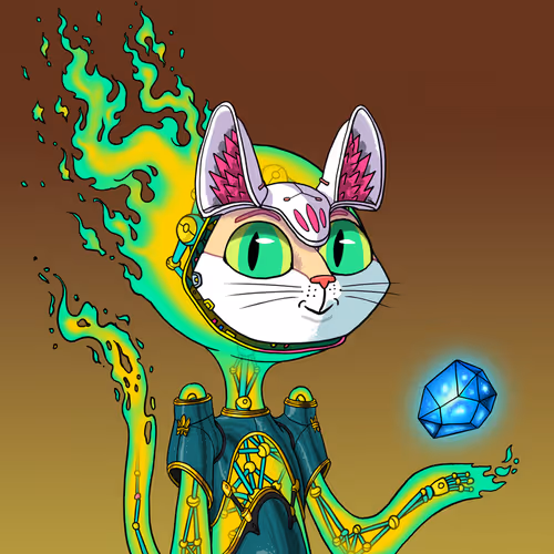 Alien Cat #1720