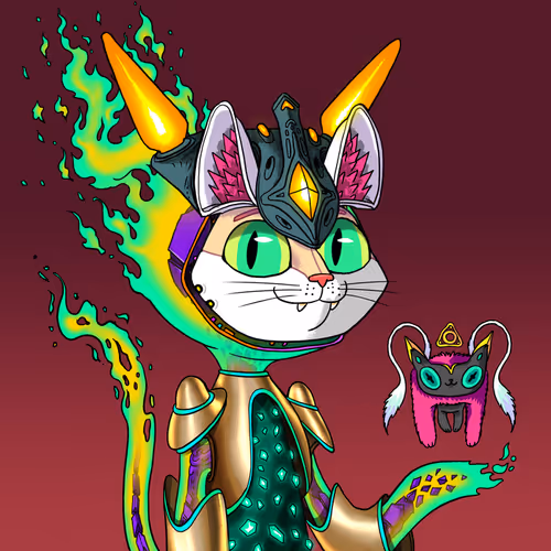 Alien Cat #8683