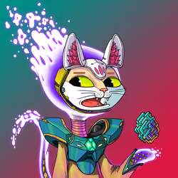 Alien Cat #3532