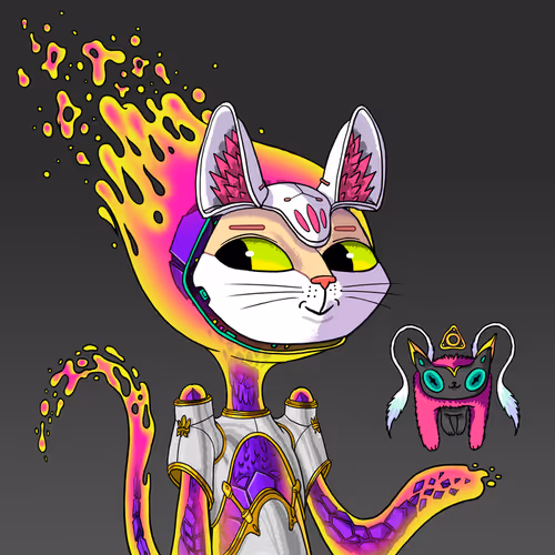 Alien Cat #5853