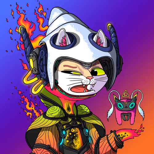 Alien Cat #5770