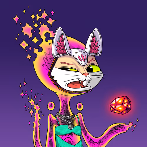 Alien Cat #9091