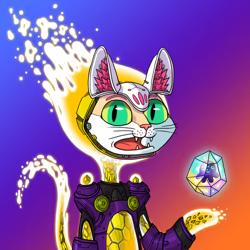 Alien Cat #10100