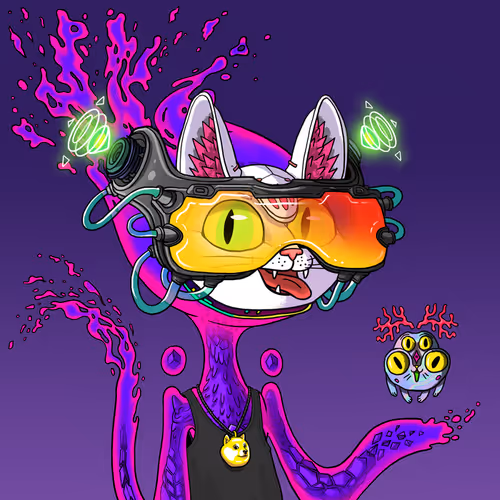Alien Cat #7987