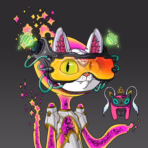 Alien Cat #8186