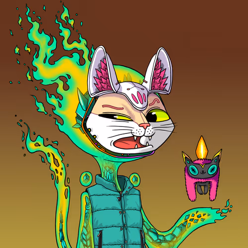 Alien Cat #1834