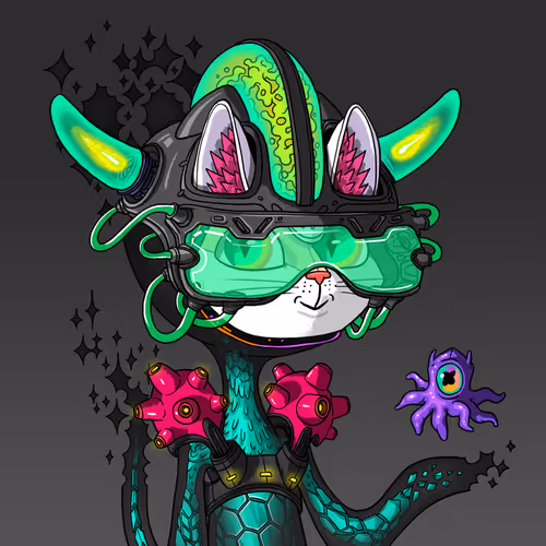 Alien Cat #9423