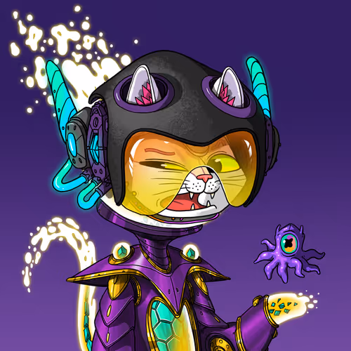 Alien Cat #9601