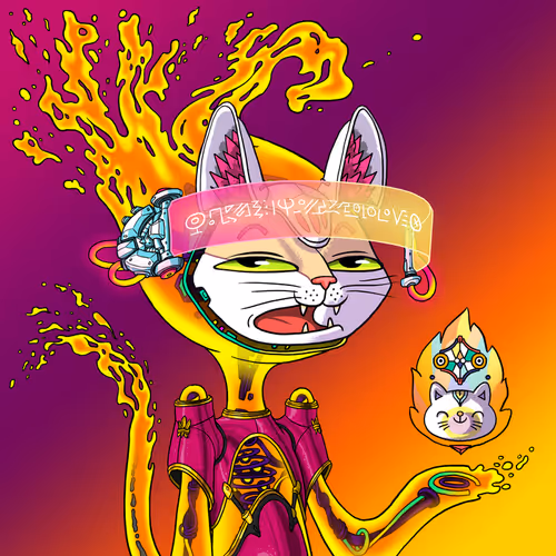 Alien Cat #9589