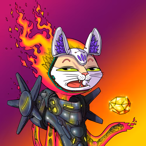 Alien Cat #5644
