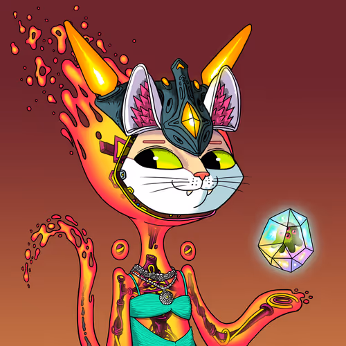 Alien Cat #8195