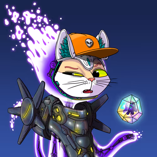Alien Cat #8875