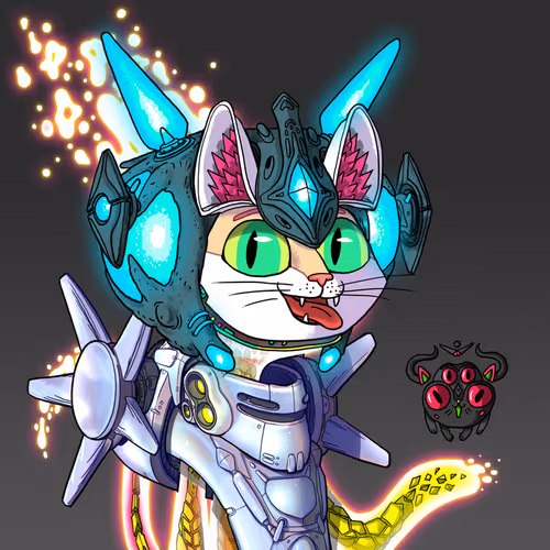Alien Cat #8355