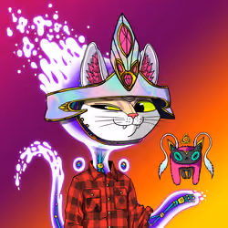 Alien Cat #9723