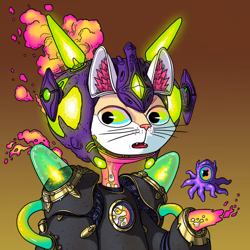 Alien Cat #1984