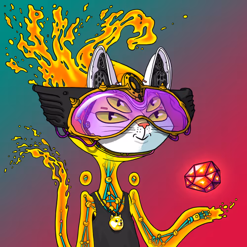 Alien Cat #3070
