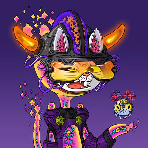 Alien Cat #7676