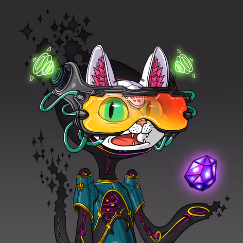 Alien Cat #7130