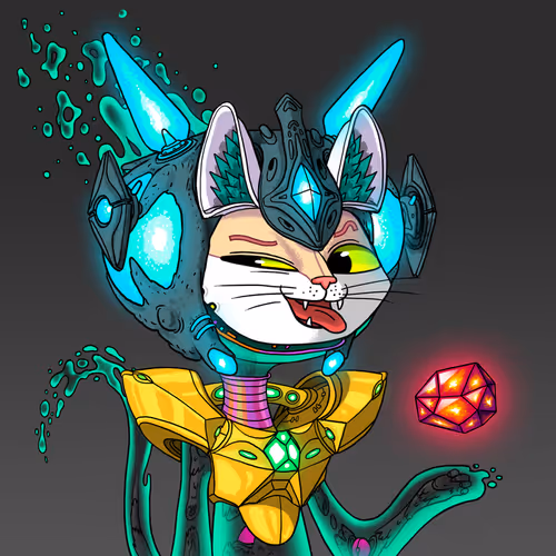 Alien Cat #412