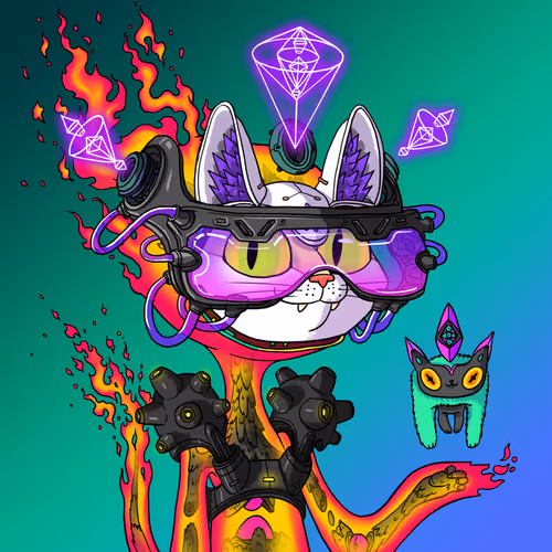 Alien Cat #8730