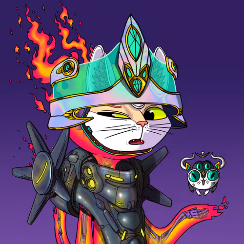 Alien Cat #761