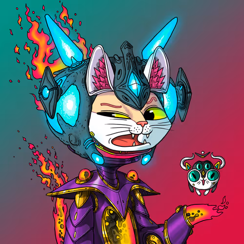 Alien Cat #1632