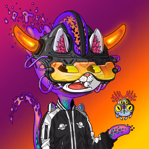 Alien Cat #7633