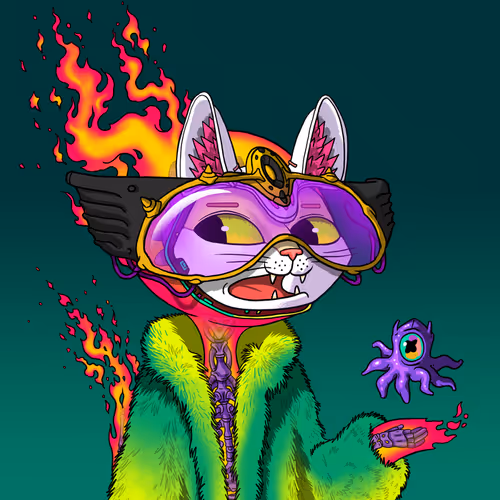 Alien Cat #2954