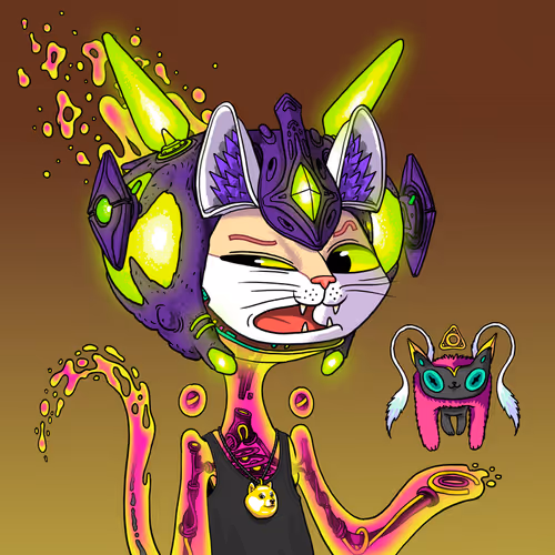 Alien Cat #2046