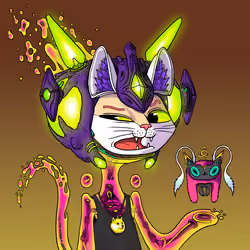Alien Cat #2046
