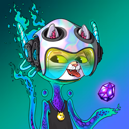 Alien Cat #1119