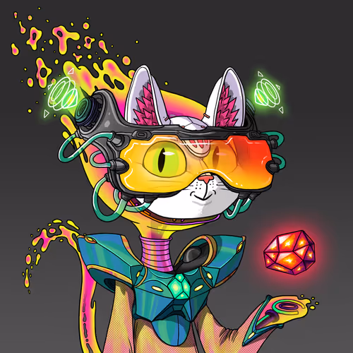 Alien Cat #8505