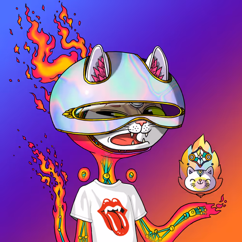 Alien Cat #7051