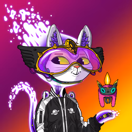 Alien Cat #7448