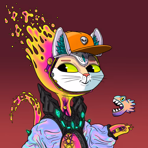 Alien Cat #1155