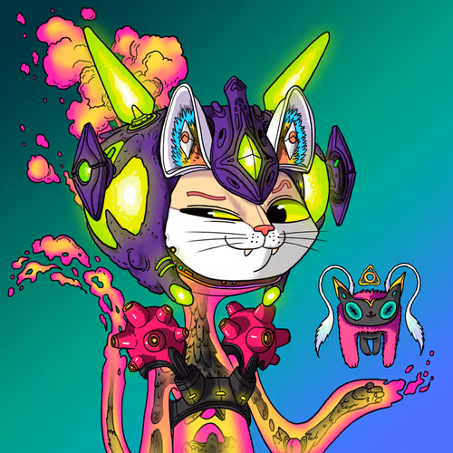 Alien Cat #542