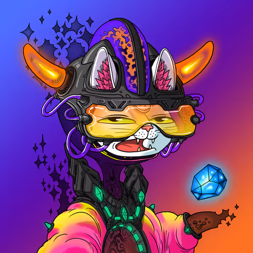 Alien Cat #7736