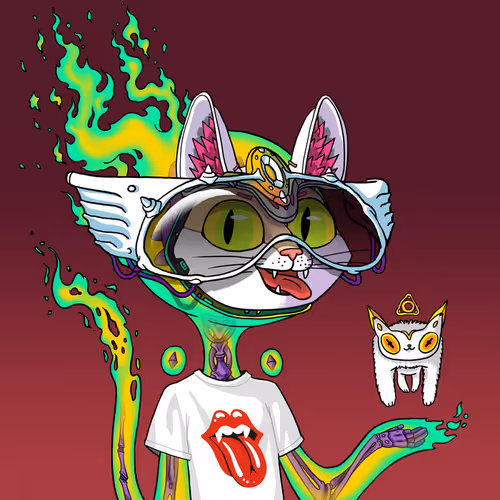 Alien Cat #8726